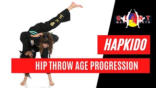 Shoulder throw progression