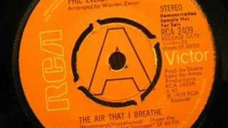 the air that i breathe  phil everly chords