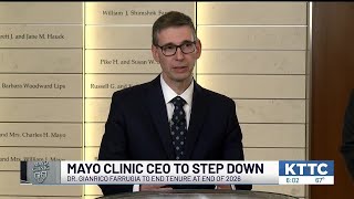 Mayo Clinic CEO to step down at end of 2026