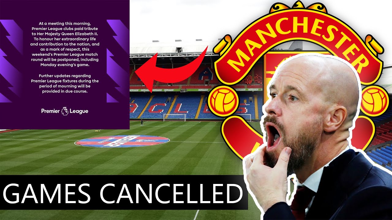  BREAKING Man United Premier League Games Cancelled Latest Man Utd 