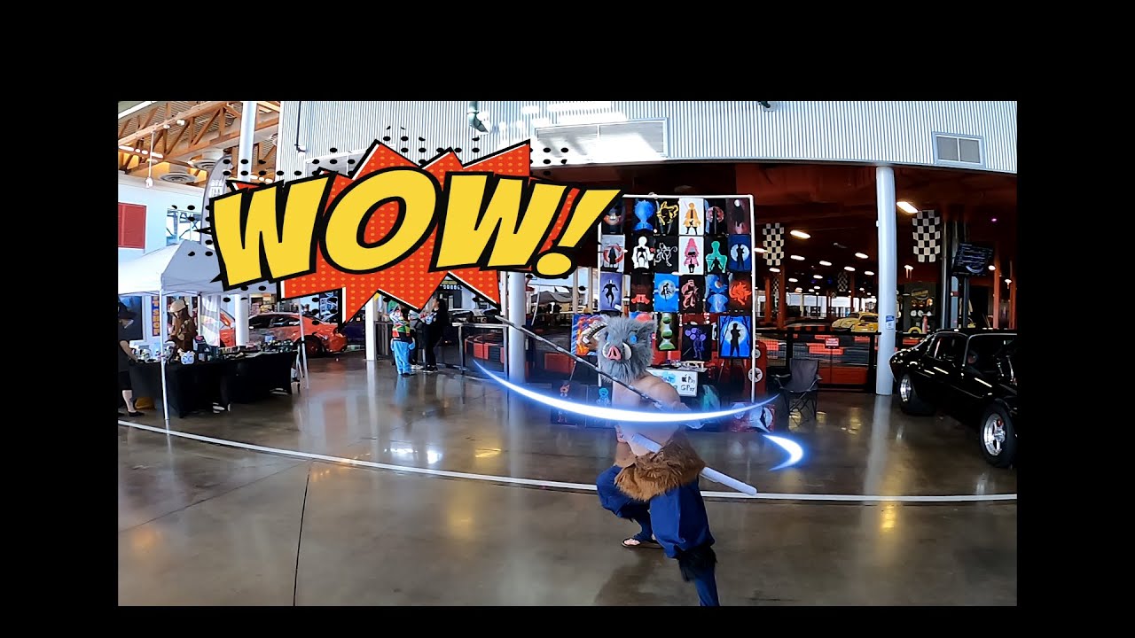 Anime Cosplay and Cars Halloween meet HD #cosplay #anime #orlando