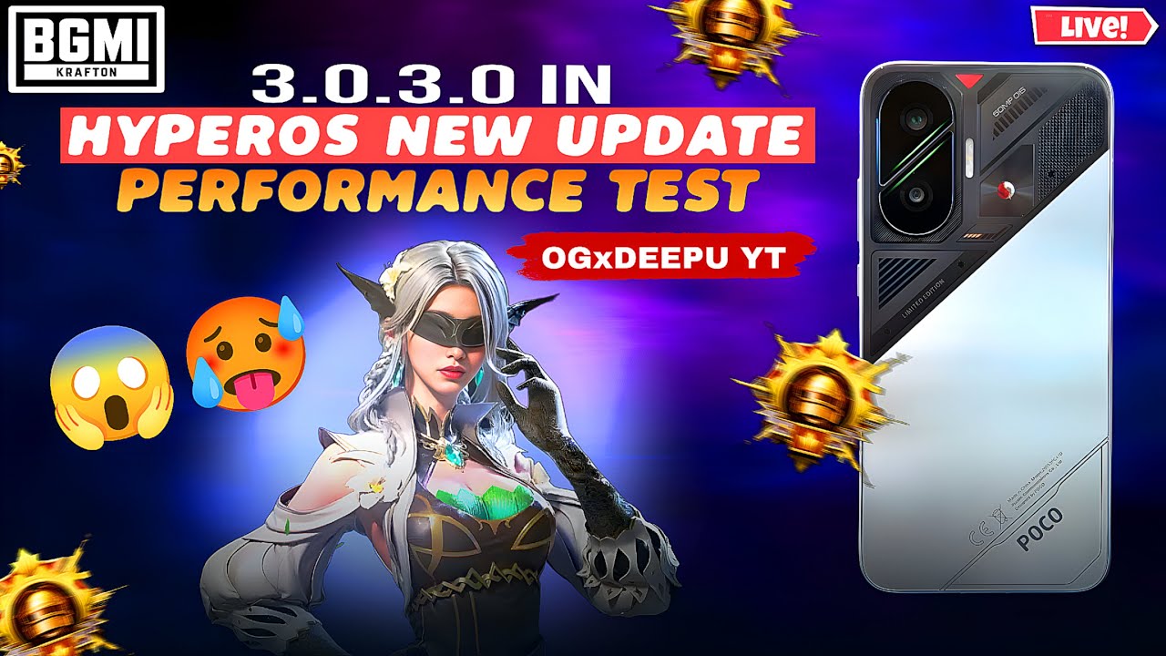 FINALLY POCO F7 HYPERSOS 3.0.3.0 IS HERE 😍 Performance Test 🥵