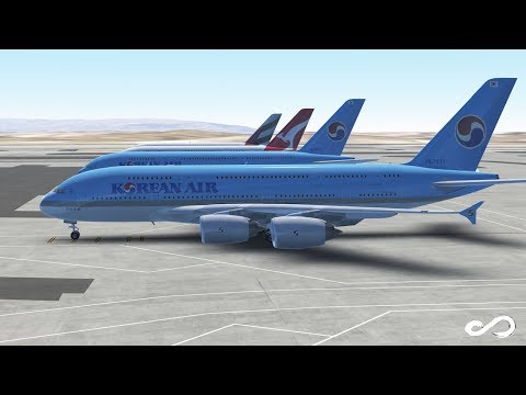 航空機・ヘリコプター Korean Air A380 HL7380 JC Wings Korean Air Airbus A380-800 HL7628 BBOX2541