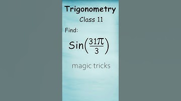 Trigonometry Functions Class 11 | NCERT Trigonometry for JEE IIT  #shorts
