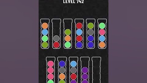 【Ball Sort Puzzle】Level.742