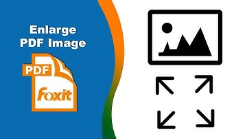 How to enlarge a pdf image (Edit Image) in Foxit PDF Editor
