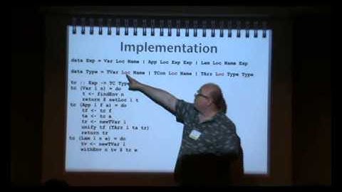 HIW 2014: Lennart Augustsson: Better type-error messages