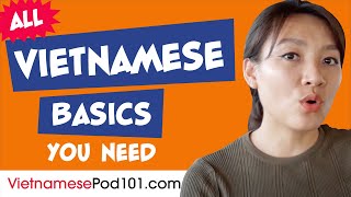 Learn Vietnamese Today - ALL the Vietnamese Basics for Absolute Beginners