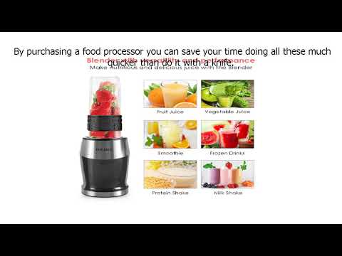 Special Discount on Smoothie Blender, Fochea 3 In 1 Food Processor Multi Function Kitchen