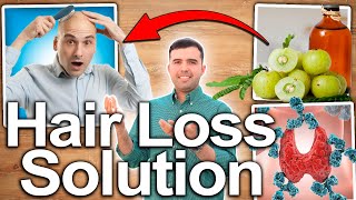 HOW TO STOP HAIR LOSS - ADVANCED CAUSES AND SOLUTIONS