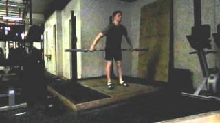 Hang Power Snatch - Empty Bar.