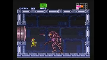 Super Metroid Torizo Sub Boss Fight