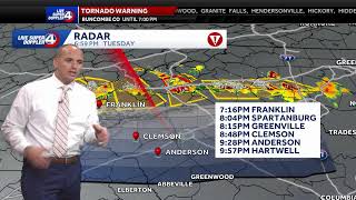 TORNADO WARNING ISSUED