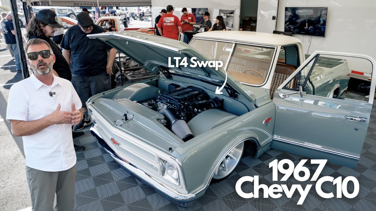 Мы построили этот LT4 Swapped Air Ride C10 для Dino's Git Down | Полный обзор