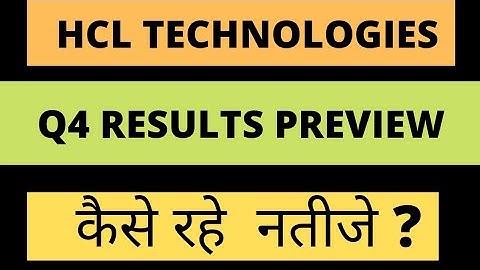 HCL TECHNOLOGIES SHARE Q4 RESULTS, HCL TECHNOLOGIES SHARE NEWS TODAY, HCL TECH SHARE LATEST TODAY