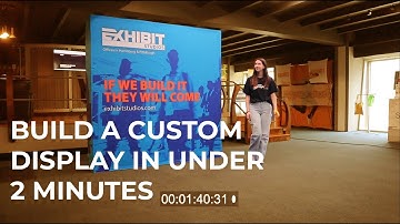 Install Show-Stopping Hop-Up Displays in Under 2 Minutes, No Tools Needed
