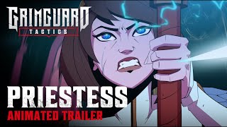 Grimguard Tactics: Fantasy RPG - Priestess Reveal Trailer screenshot 3