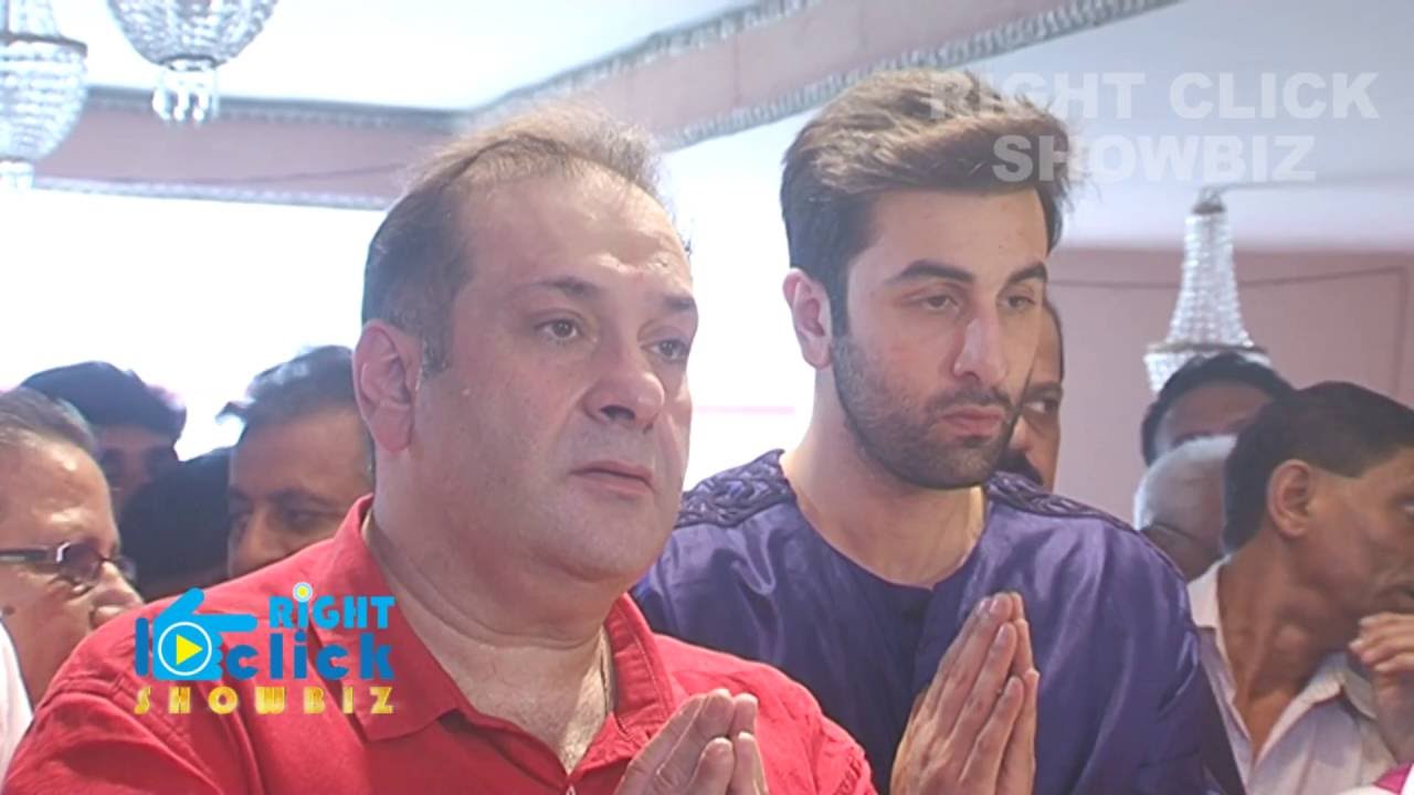 Kapoor Famliy Two Generation Comes Together At RK Studio For Ganesh Festival 2016. bollywood 2016 top movies