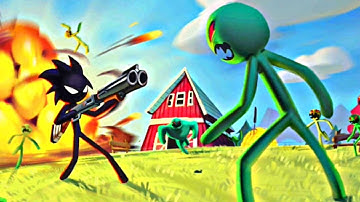 Stickman vs Zombies | Gameplay Walkthrough Part 1 Animation | Lomelvo