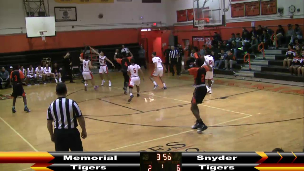 MHS Boys Basketball vs Snyder 1/10/17 YouTube
