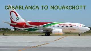 ROYAL AIR MAROC (RAM) | CASABLANCA TO NOUAKCHOTT | ECONOMY | B737 | TRIP REPORT