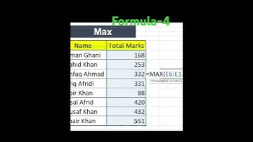 Max formula #excelshortcuts #excelfunctions #exceltips #exceltricks #ytshort #ytshorts #ytviral