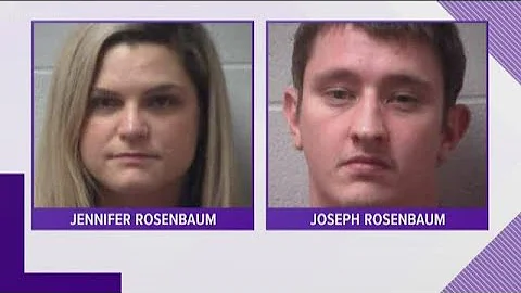 New mugshots released of Jennifer & Joseph Rosenba...