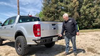 🔥 CALMINI 2019 Ford Ranger Rear Pre-Runner Bumper! 🔥