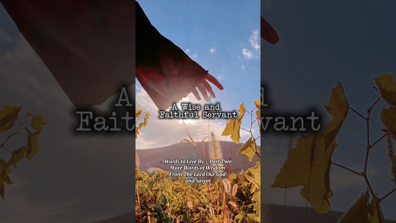 A Wise and Faithful Servant 