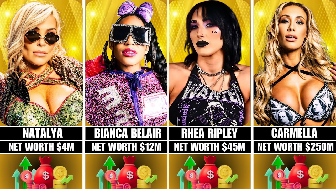 WWE Female Superstar Who Are Millionaires | Wrestlinginc