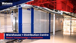 Mechanical Services for a 1,000,000 sqft Distribution Centre - Part Three:  Steam Tunnels