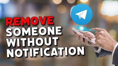 How to Remove Someone from Telegram Group Without Notification 2025?