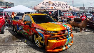 ATLANTA TRUCK INVASION 2024 Lifted, Lowered, Supercharged, Custom Trucks PT1