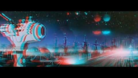 STARCHASER 3-D anaglyph version Part 4
