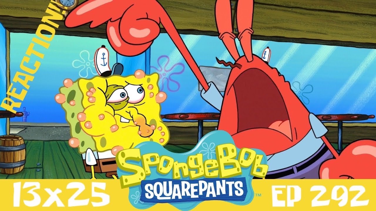 Gross Out Wasn’t That Bad SpongeBob 13x25 “Allergy Attack” REACTION