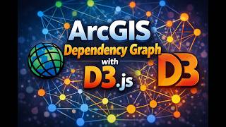 Visualise ArcGIS item dependencies using D3
