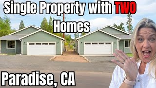 Must See TWO homes on 1 Property | Paradise, CA Property Tours