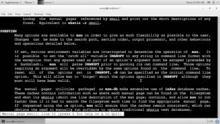 =2.1 Use the man pages - Linux Command Line.mp4