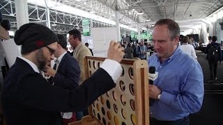 Shieber Plays Connect Four with VC Joshua Goldman