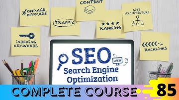 SEO  On page Optimization SITE LEVEL Factors  Robots txt Lesson No.85