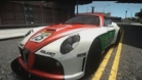 GRAND THEFT AUTO IV ALFA ROMEO 8C NFS SHIFT 2 CRASH TESTING HD