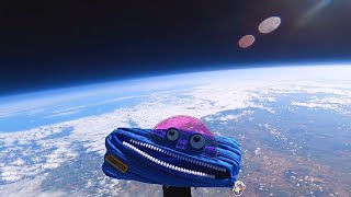 Alex - the first monster pencil case in space!