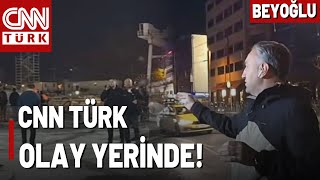 Cnn Türk Beyoğlundaki Olay Yerinde O Metro İskelesi Neden Çöktü?