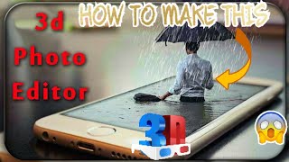 HOW TO CREATE 3D FRAME IN OUR PHOTO || GK TECH screenshot 3