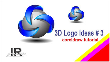 3d logo ideas - 3d logo design in coreldraw x7 - ir graphics