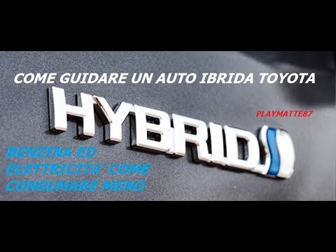 TOYOTA CHR VELEGGIAMENTO COME SI GUIDA UNA AUTO IBRIDA