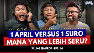 Download Lagu SALING SEMPROT EPS 64 - APRIL MOP BUKAN BUDAYA KITA