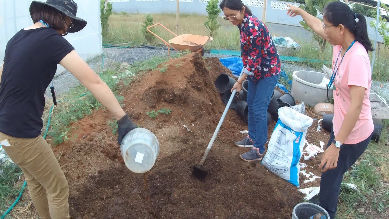 PS-EP4 ปุ๋ยคอก มูลสัตว์ ใส่แล้วต้นทุเรียนเหลืองตาย ผักไม่โต เพราะหมักไม่ถูกวิธี work shop หมักปุ๋ย