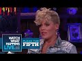 Pink Addresses The Christina Aguilera Beef | Plead The Fifth | WWHL