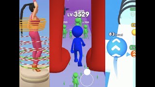 The Best New Mobile Games - Sept : Hoop ASMR, Scale Up Run, Human Gun!, Level Up Balls!, Speed Train screenshot 5
